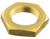 Гайка DIN 439 M 2 латунь (MS) / ГОСТ 5916-70 (50)